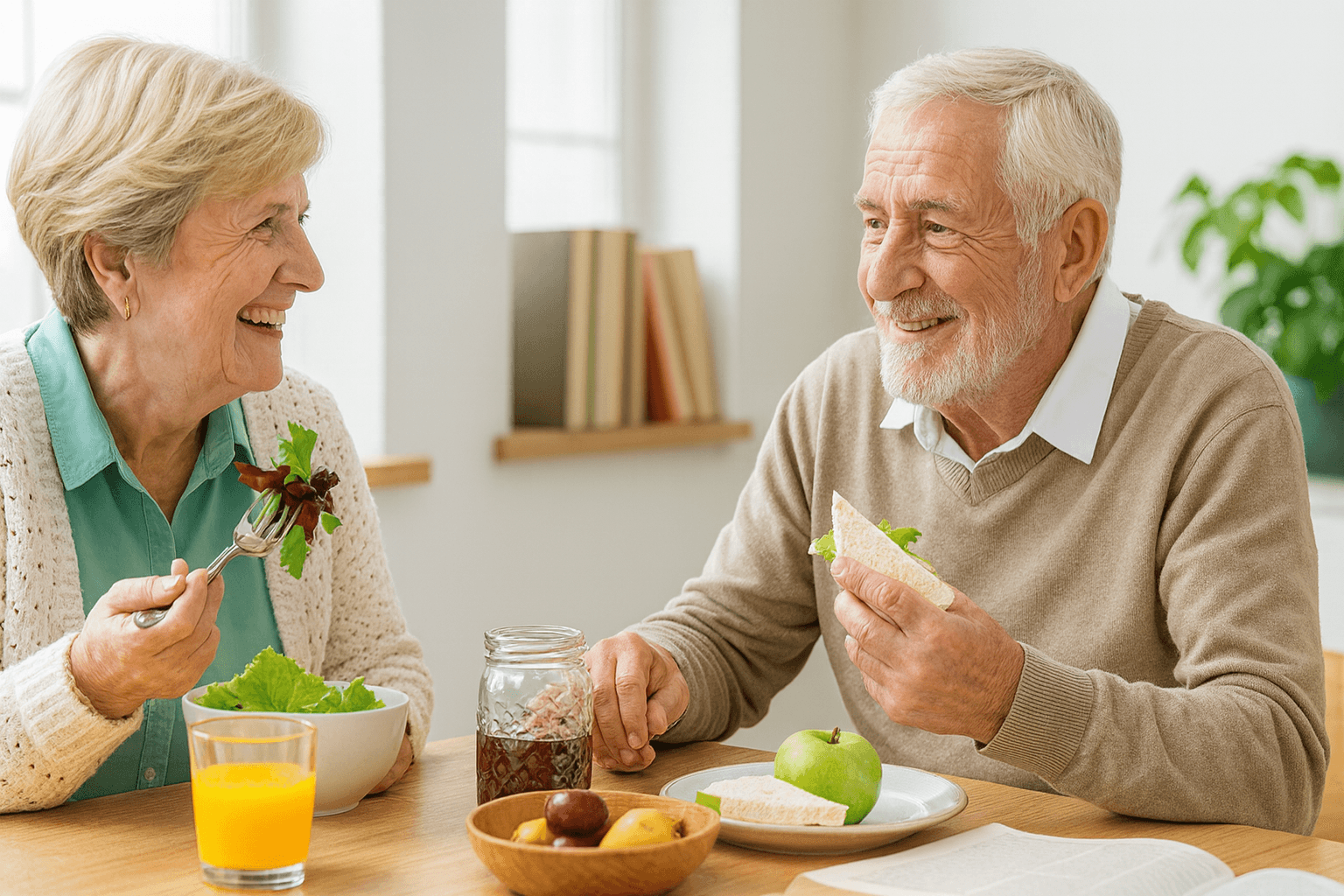 Nutriție și mese echilibrate pentru bătrâni în Constanța