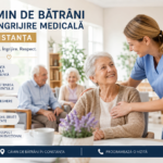 Senior asistat de personal medical într-un cămin de bătrâni cu îngrijire medicală din Constanța